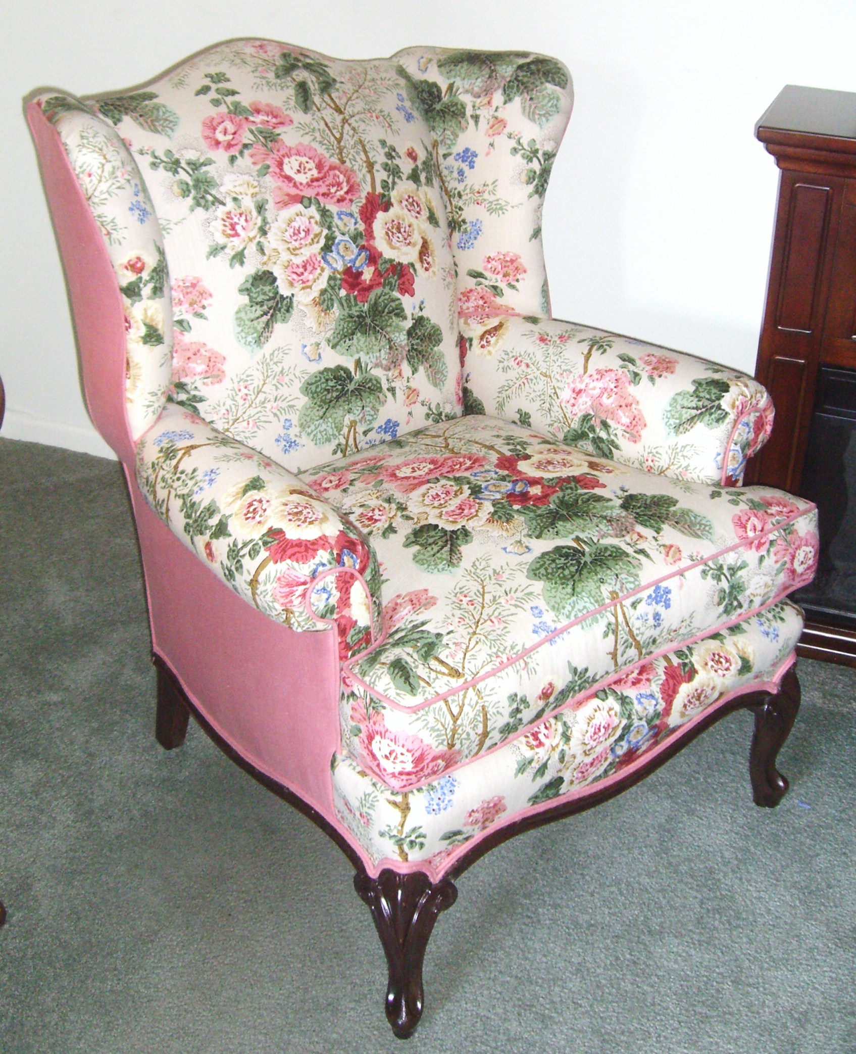Custom Reupholstered chairs chair